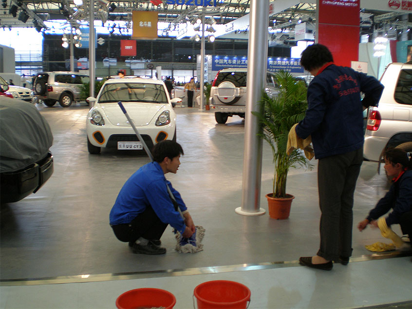 上海车展保洁公司